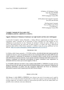 thumbnail of Interrogazione Tagli boschivi