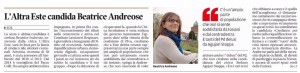 Mattino_2016-04-02_Este Andreose candidata