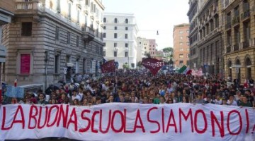5 maggio la scuola sciopera: Corteo a Padova